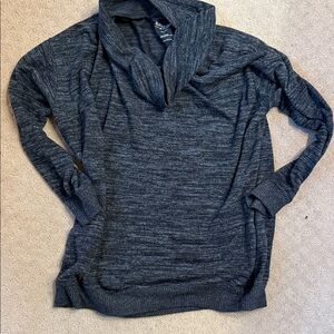 Torrid Charcoal Cowl Neck Sweater